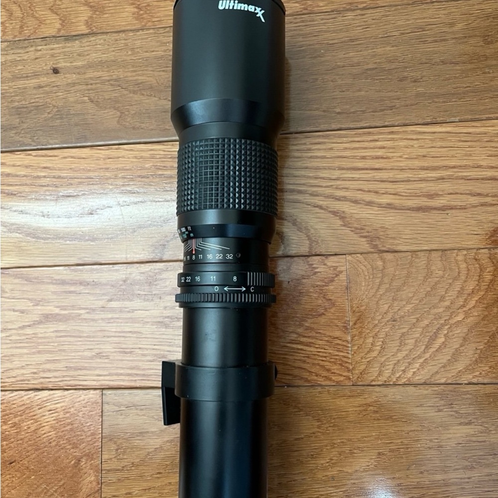 Black Camera Lens